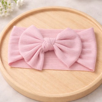 Βρεφική Κορδέλα Big Bow Pink soft bow 81114